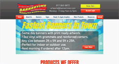 Desktop Screenshot of bannertime.com